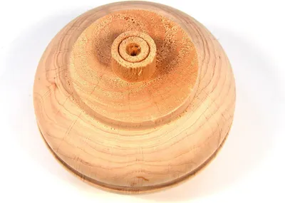 Produktbild von 4xStück Holzmöbelfüße Holzbasis für Möbel & Schränke Durchmesser 120 mm Möbelfüße