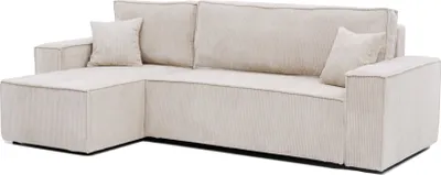 Produktbild von GrekPol Ecksofa mit Schlaffunktion Paris Poso Beige Universal Schlafsofa Couchgarnitur Bettcouch