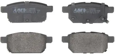 Produktbild von ABE Bremsbeläge Satz Hinten für SUZUKI SWIFT III (MZ, EZ) C28004ABE