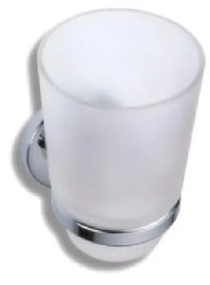 Obrázek produktu pro Novaservis Metalia 1 - Držák se sklenkou, chrom/sklo 6106,0