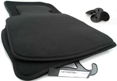 Produktbild von Fußmatten für BMW 4er Grand Coupe F36 Premium Velours Automatten Original Qualität 4-teilig schwarz