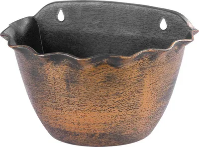 Immagine prodotto di Vaso Strend Pro Wave, 26x18 cm, oro, effetto metallico, sospeso