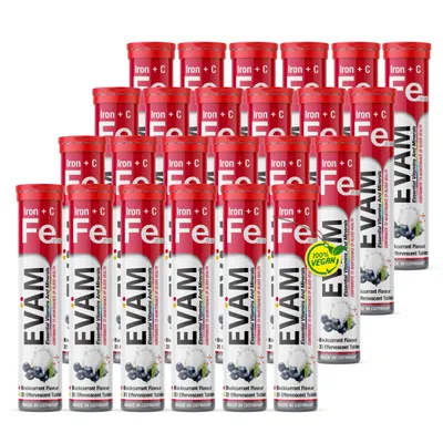 Produktbild von Eisen + Vitamin C Brausetabletten 24