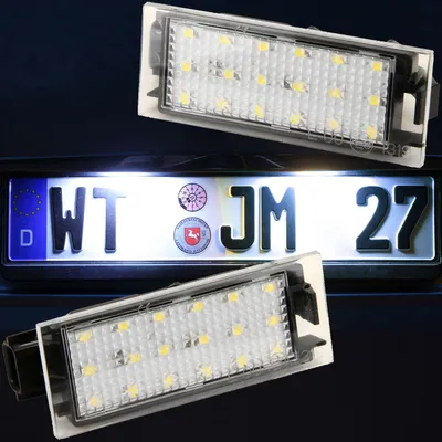 Produktbild von Led Kennzeichenbeleuchtung für MERCEDES CITAN | SMART Coupe Cabrio 453