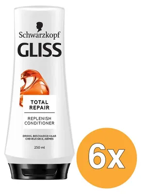 Obrázek produktu pro 6x kondicionér Gliss Kur Total Repair (200 ml)
