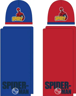 Produktbild von Spiderman 2tlg. Winterset  Kindermütze Kinderschal Kinderhanschuhe SM11573 (Rot)