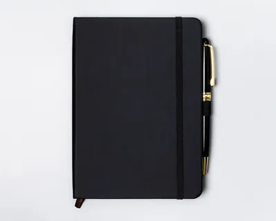 Zdjęcie produktu dla Peterson Notes z długopisem Upha czarny Jeden rozmiar