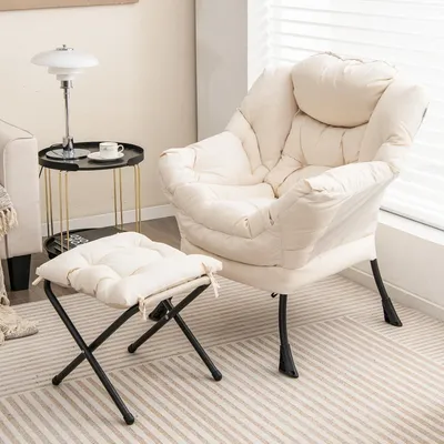Produktbild von Sessel - Loungesessel - Relaxsessel - Liegesessel - Sitzsessel - Polyesterbezug