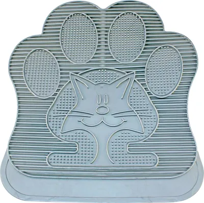 Produktbild von Duvo+ Katzenstreu Matte Gummi grau