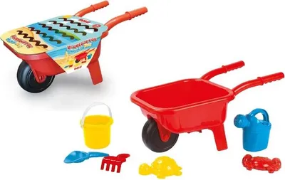 Image de DOLU brouette avec set de plage 3033 30337