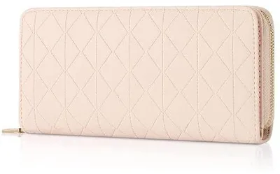 Zdjęcie produktu dla Portfel damski długi skórzany z zamkiem błyskawicznym elegancki prezent