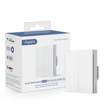 Obrázek produktu pro Aqara WS-EUK04, Náklon, Bílá, Polykarbonát (PC), Modrá, ZigBee, Pohotovostní režim, Status