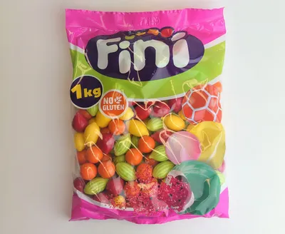 Produktbild von Bubble Gum in Fruchtoptik mit Fruchtgeschmack Fruit Salad Gum 1000g