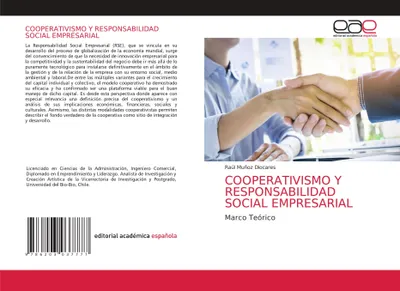 Produktbild von Cooperativismo Y Responsabilidad Social Empresarial