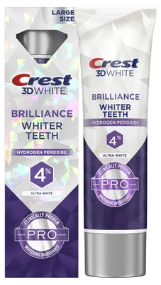 Produktbild von Crest 3D White Brilliance Pro Ultra White Zahnpasta, 3,8 oz (107 g)