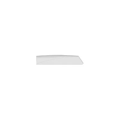 Produktbild von Adapter für Möbeltürdämpfer 37mm | 79x15x16mm | Kunststoff weiß