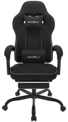 Obrázok produktu pre Herná stolička – s opierkou nôh – kancelárska stolička – ergonomická – nastaviteľná – nosnosť 150 kg