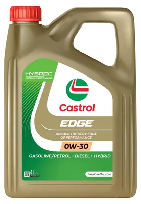 Produktbild von Castrol EDGE 0W-30 Titanium, 1 l, 0W-30, Sommer/Winter, Auto, -45 °C, 89,5 °C