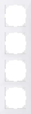 Immagine prodotto di Cornice Merten a 4 ingressi bianco polare MEG4040-3619