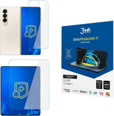 Produktbild von 3mk Display Antimikrobielle Schutzfolie SilverProtection+ Folded Edition für Samsung Galaxy Z Fold40