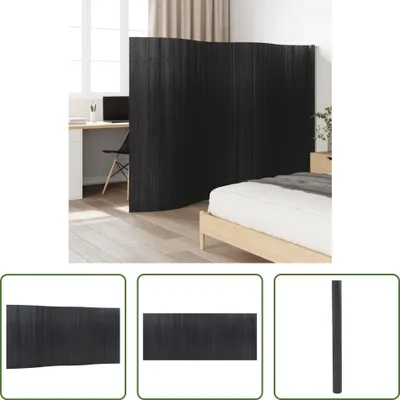 Obrázek produktu pro The Living Store Paravent Grau 165x400 cm Bambus