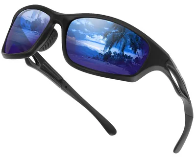 Zdjęcie produktu dla Okulary przeciwsłoneczne sportowe z polaryzacją dla mężczyzn i kobiet, zapewniające ochronę przed promieniowaniem UV