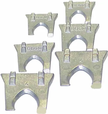Image de Jeu de griffes métalliques 2pcs chacun 1x5-6