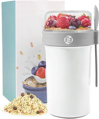 Produktbild von Übernight-Haferflocken-Schüsselchen-Set für Frühstück