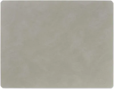Immagine prodotto di LindDNA - Sottopiatti quadrati, colore grigio chiaro