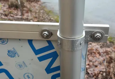 Produktbild von Halterung für Bandenwerbung 372.5 m
