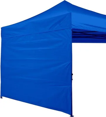 Image de Parasol bleu 304 x 304 cm pour tente de réception
