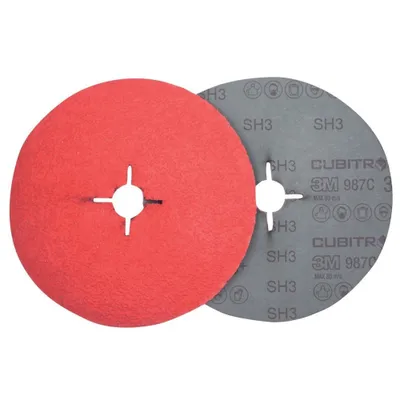 Image de disque fibre 3M Cubitron II 987C 180mm P036+