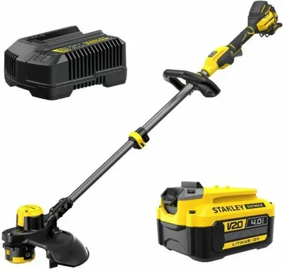Zdjęcie produktu dla Stanley Fatmax Akku-Rasentrimmer 33cm,18V,1x4,0Ah,BL