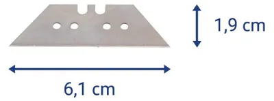 Produktbild von MAUL Ersatzklingen silber