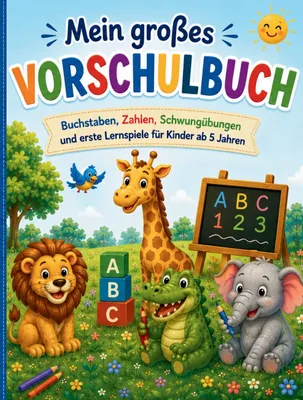 Produktbild von Mein großes Vorschulbuch