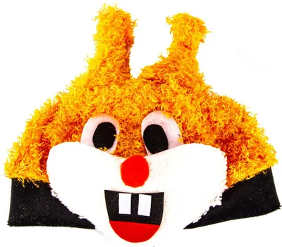 Produktbild von Eichhörnchen Mütze Kostüm Accessoire - Tiermütze für Fasching & Theater Universalgröße