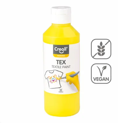 Immagine prodotto di Colore per tessuti Creall Tex 250 ml - giallo