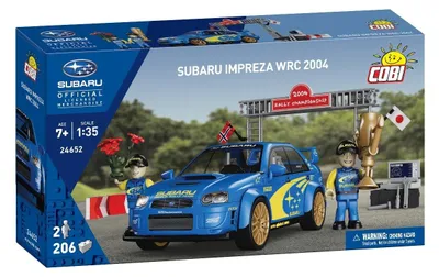 Immagine prodotto di Cobi Klemmbaustein-Set Subaru Impreza WRC 2004, 206 Teile, 24652