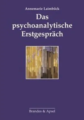 Obrázok produktu pre Das psychoanalytische Erstgespräch