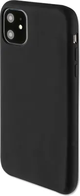 Produktbild von 4smarts Silikon Case CUPERTINO für iPhone 11 / XR, schwarz