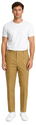 Produktbild von Herrenhose Zara Chinos mit Bügelfalte Senfgelb L