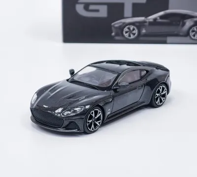 Produktbild von Aston Martin DBS 007 edition schwarz - Mini GT 1:64