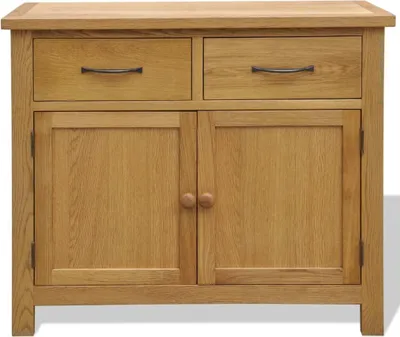 Obrázek produktu pro vidaXL Příborník 90x33,5x83 cm dubový masiv