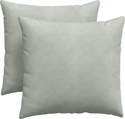 Obrázok produktu pre vidaXL Vankúš na pohovku 2 kusy svetlosivá 45 x 45 cm manšestrová látka