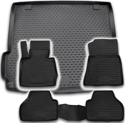 Produktbild von Gummi Kofferraumwanne + Fußmatten Set für BMW X3 F25, Bj. 2010-10/2017