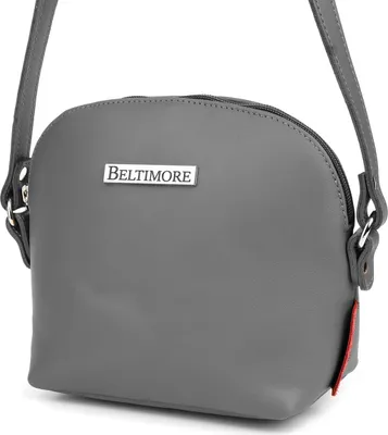 Produktbild von Kleine Damenhandtasche aus Leder mit Gürtel Beltimore