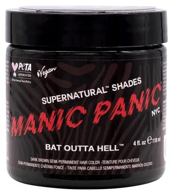 Produktbild von Manic Panic Supernaturals Bat Outta Hell 118ml - semi-permanente Haarfarbe Crem