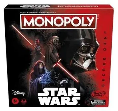 Imagen del producto de Monopoly - Star Wars: Il Lato Oscuro (Edición italiana) – Juego de mesa – Hasbro – 2-6 jugadores – 8+