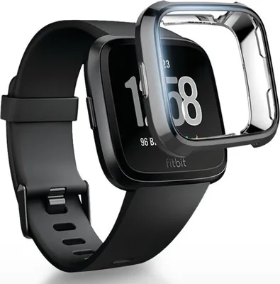 Produktbild von Strap-it Fitbit Versa TPU Schutzhülle (Schwarz)