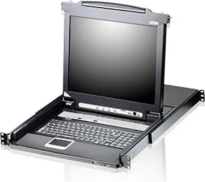 Obrázok produktu pre ATEN CL5708M, 43,2 cm (17"), LCD, USB, Španielsky, QWERTY, 16 W